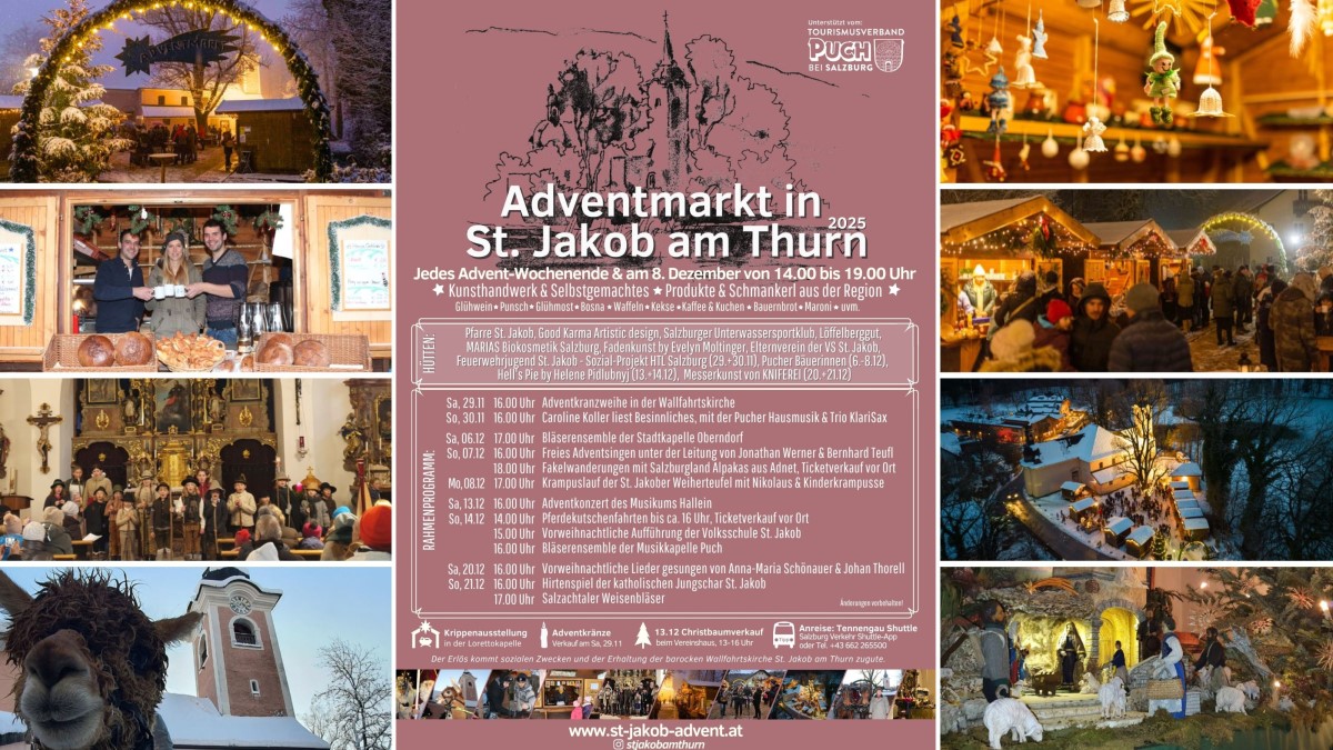 Adventmarkt St. Jakob am Thurn